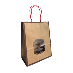 Twist Handle Bags with Window